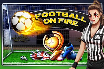 Football on fire